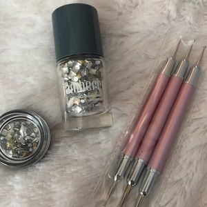 Jamberry assorted metals nail decor & tools